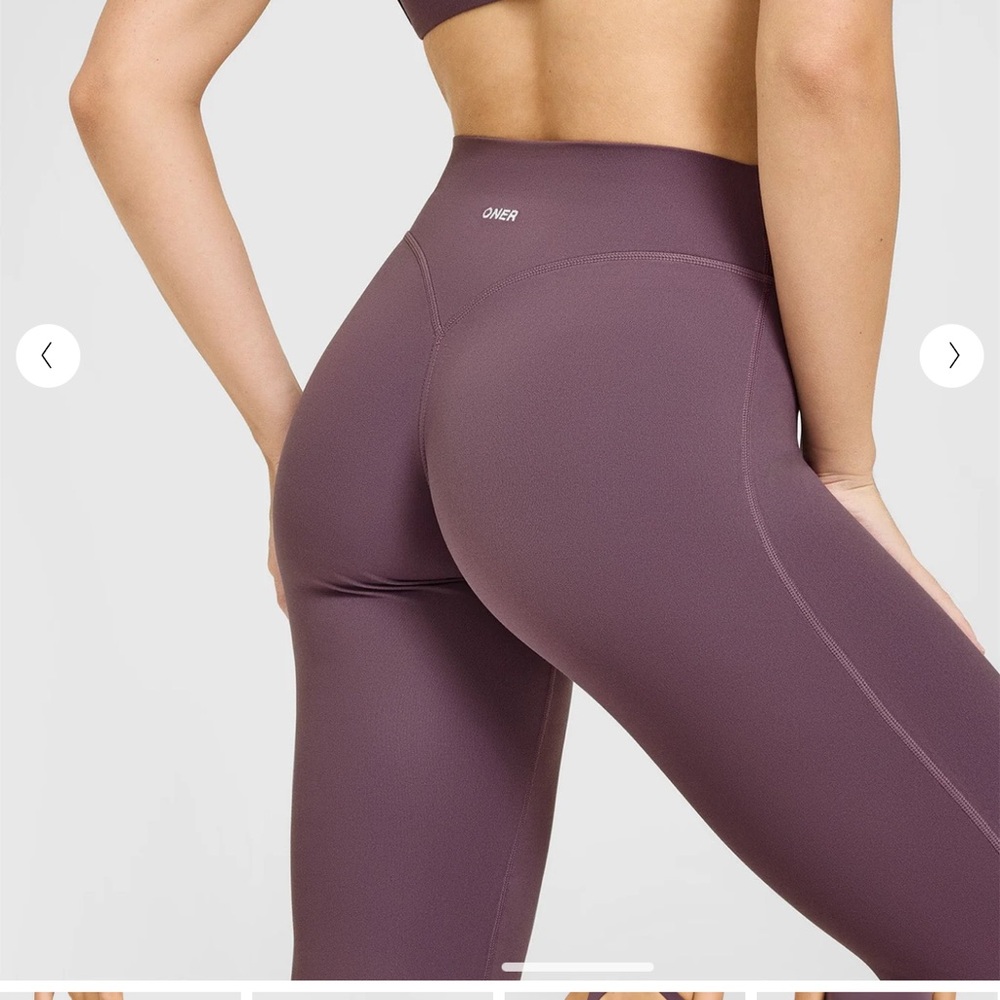 One active High-Waist Sculpting Leggings in Mauve